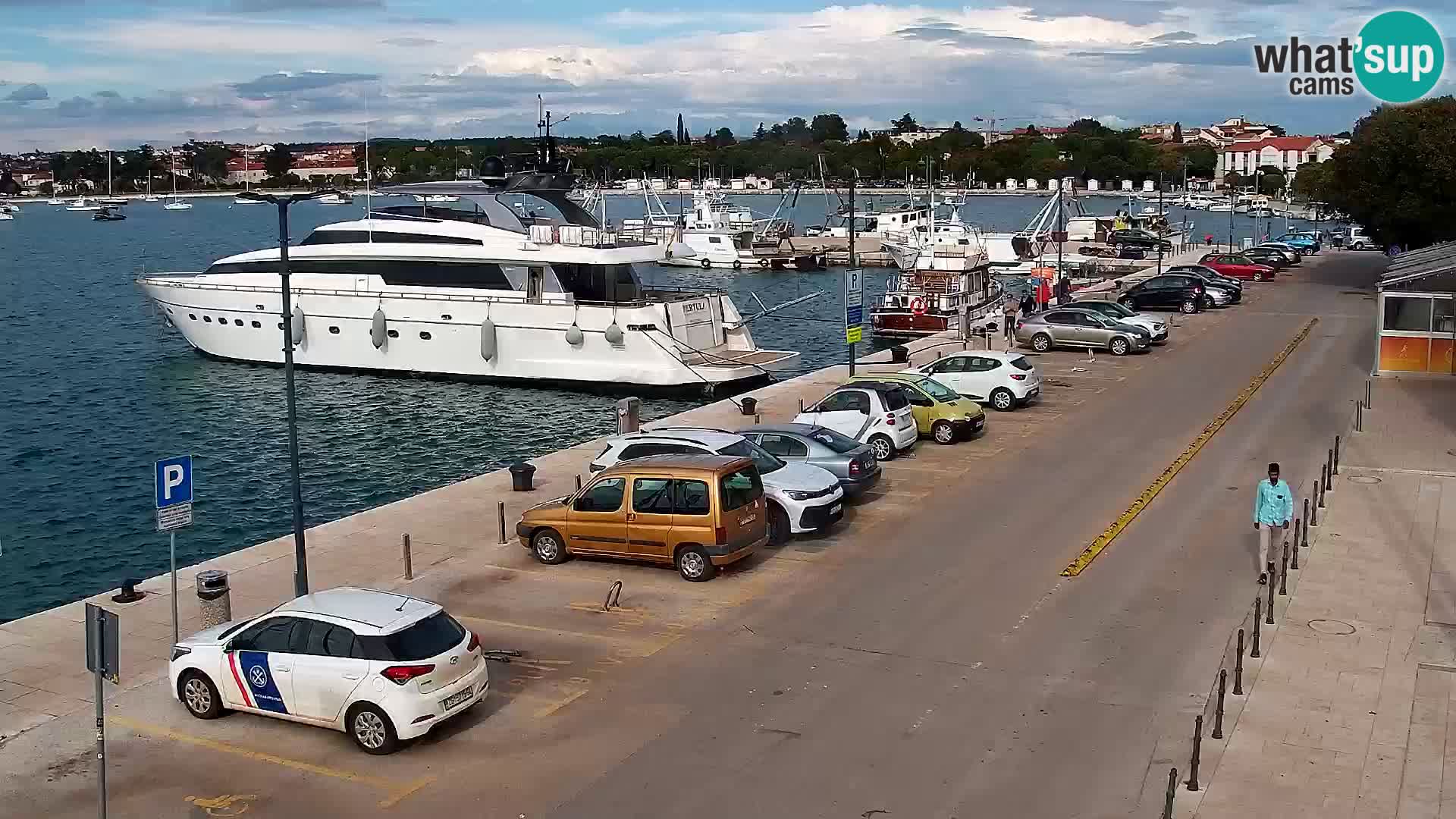 Webcam live Umag – Hafen
