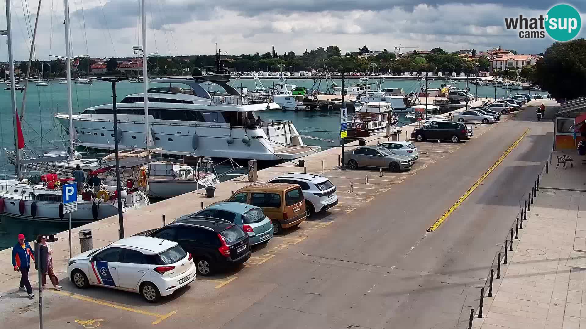 Webcam live Umag – Hafen