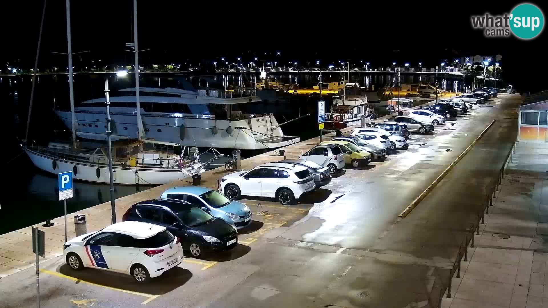 Live webcam Umag – Harbour
