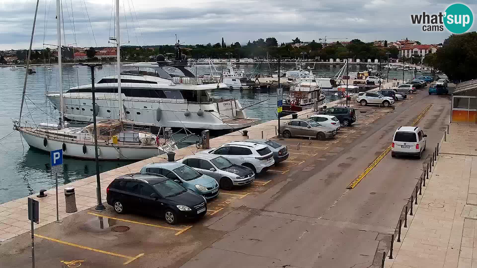 Live webcam Umag – Harbour