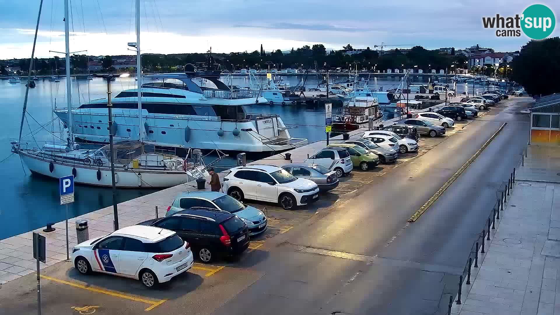 Live webcam Umag – Harbour