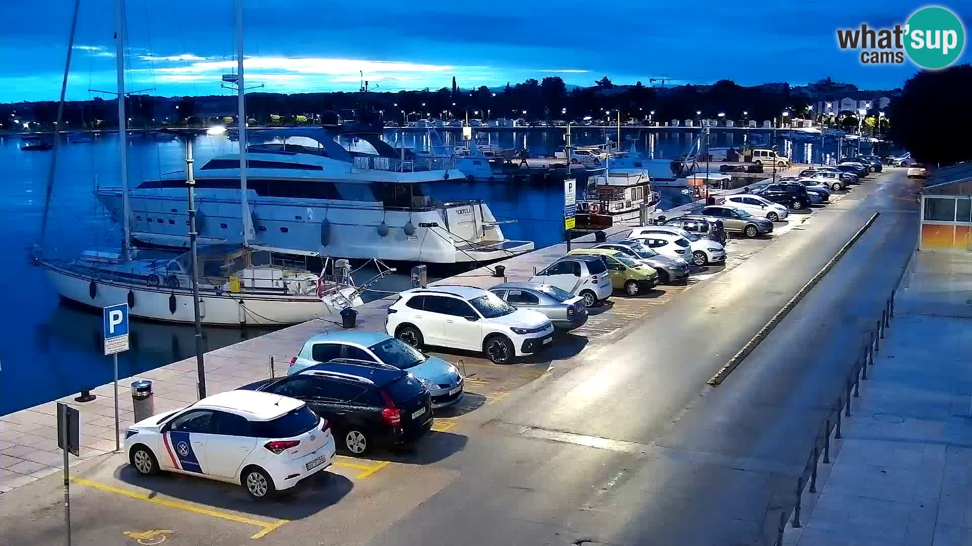 Webcam live Umag – Hafen