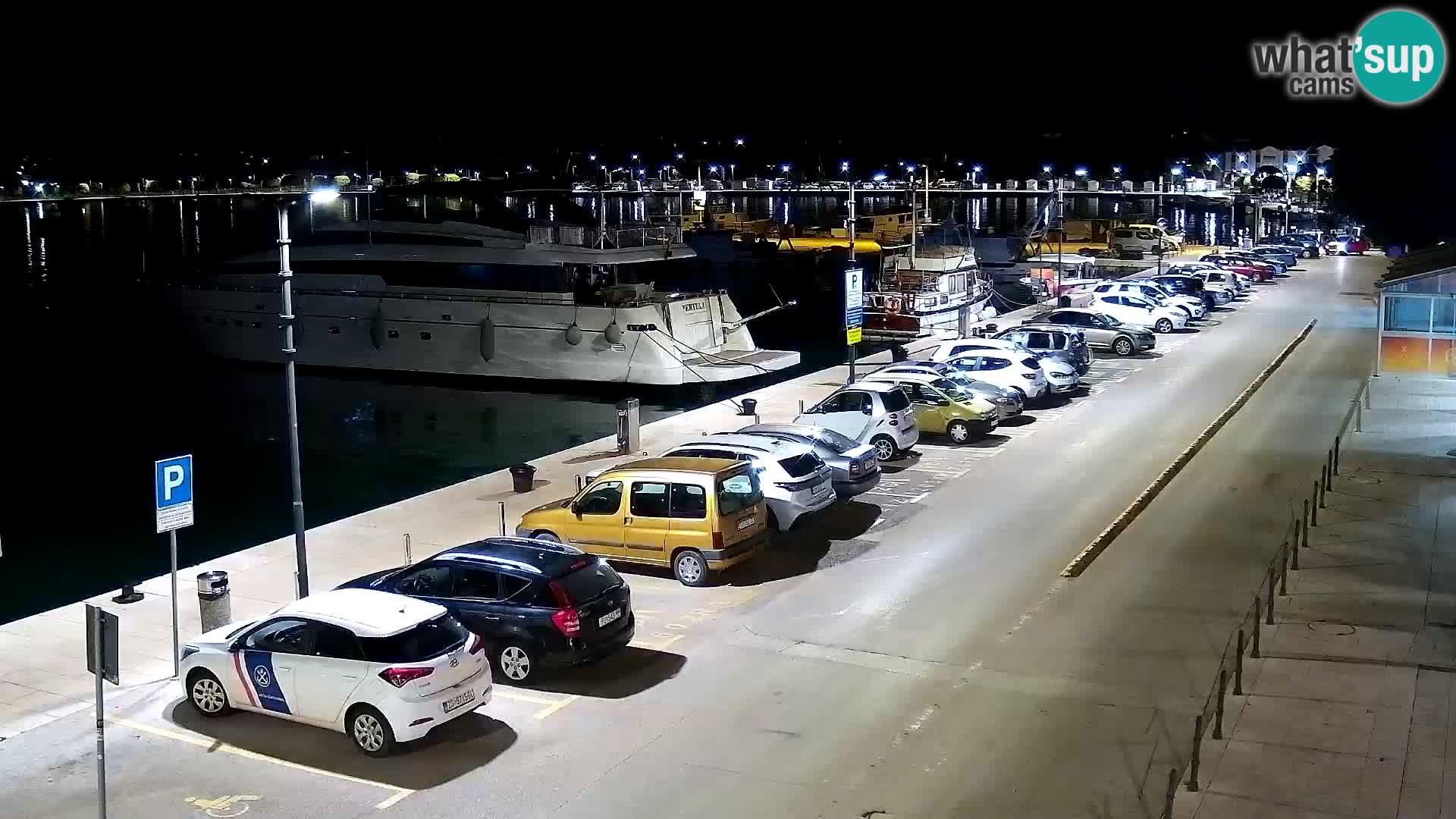 Piazza principale Umago Live Webcam