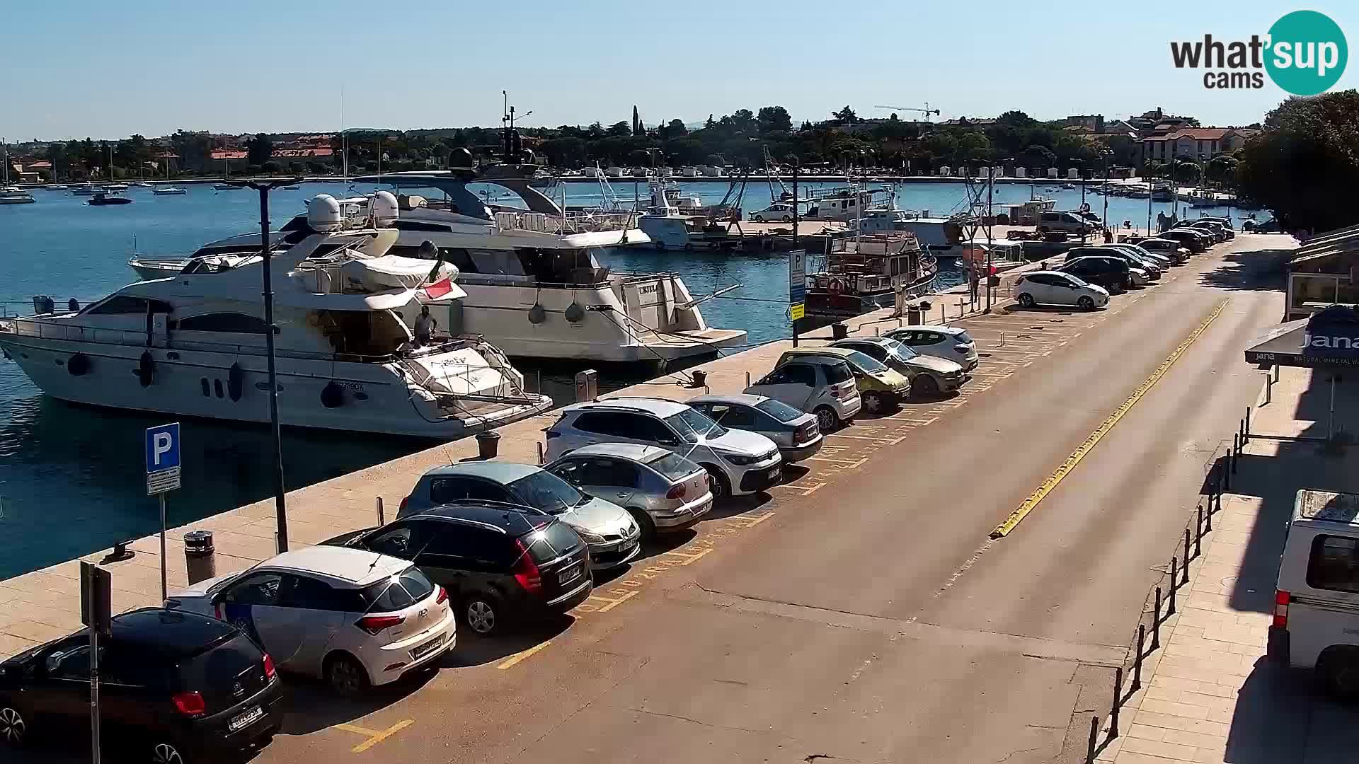 Webcam live Umago – porto