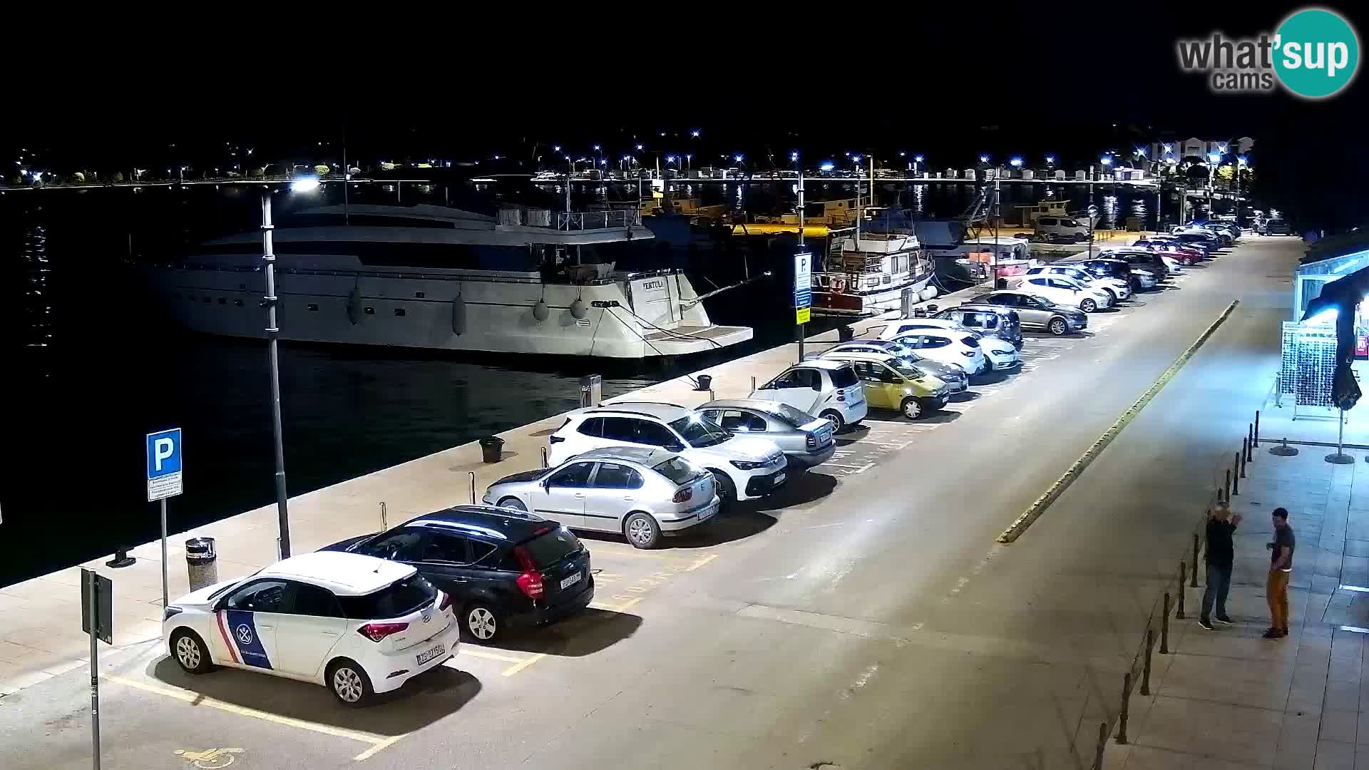 Piazza principale Umago Live Webcam