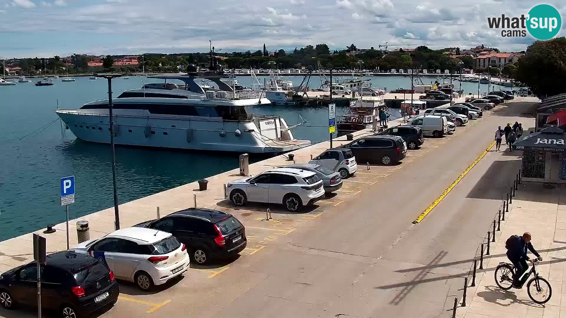 LIVE Webcam Umag – Main Square