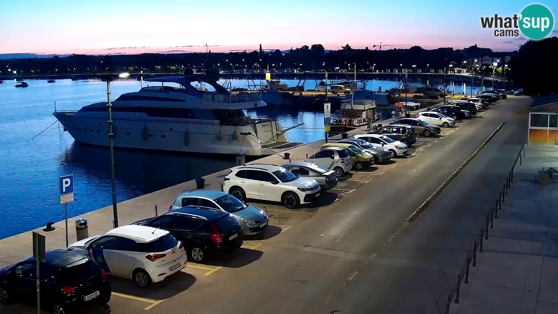 Webcam live Umago – porto