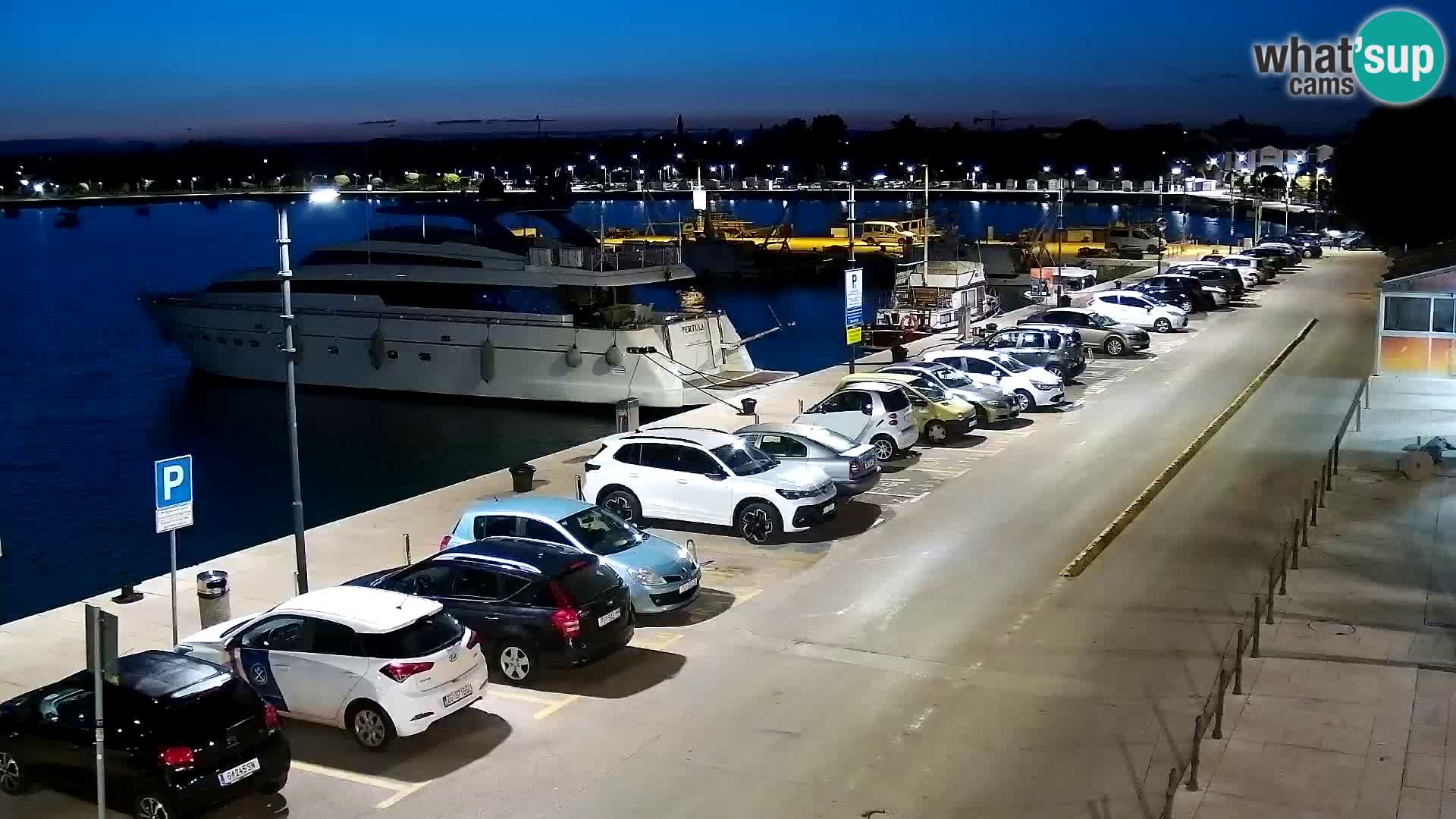 Webcam live Umag – Hafen