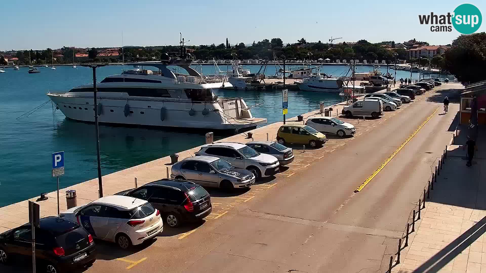 Webcam live Umag – Hafen