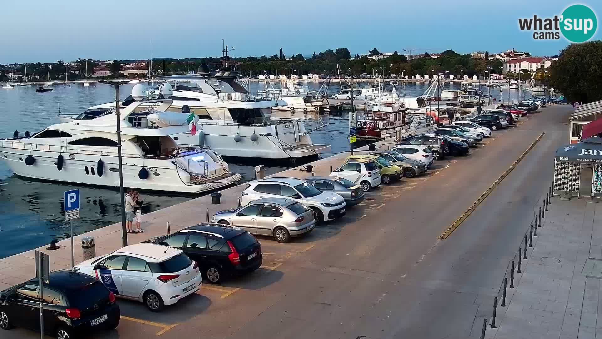 Hauptplatz Umag webcam