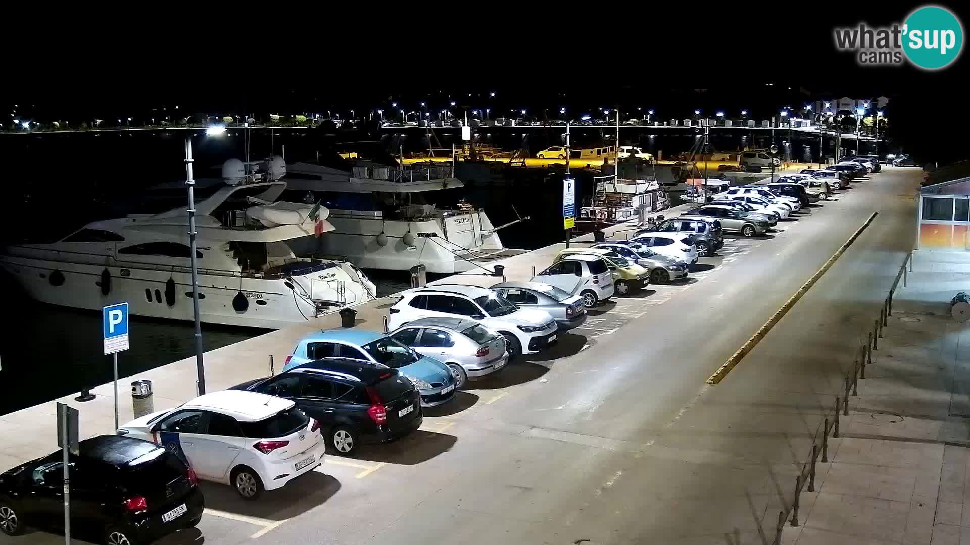 Live webcam Umag – Harbour
