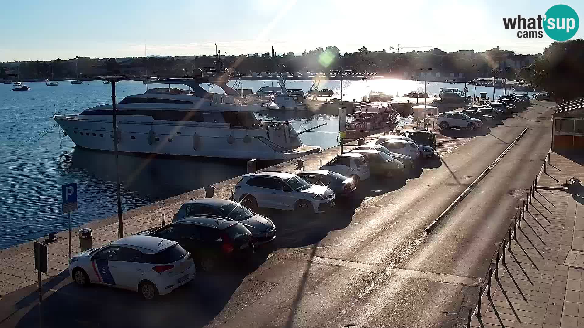 Webcam live Umag – Hafen