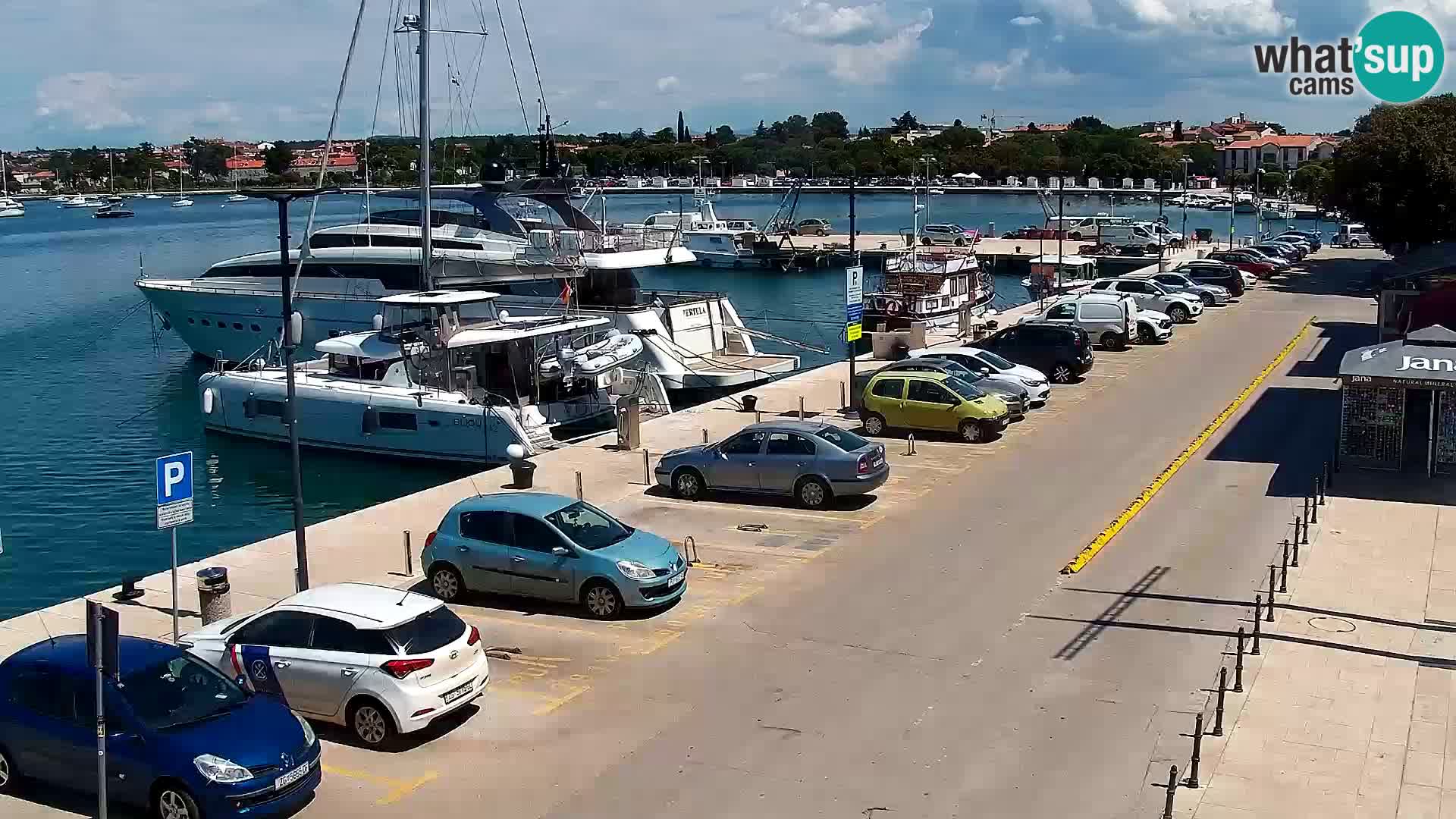 Webcam live Umag – Hafen