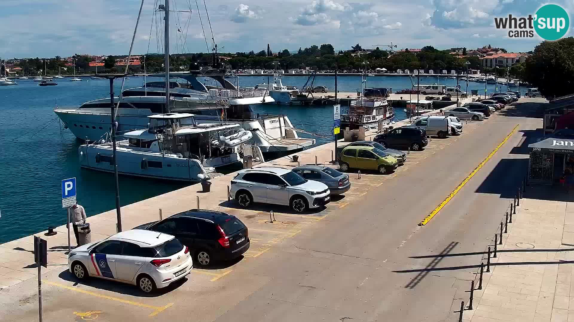 Hauptplatz Umag webcam