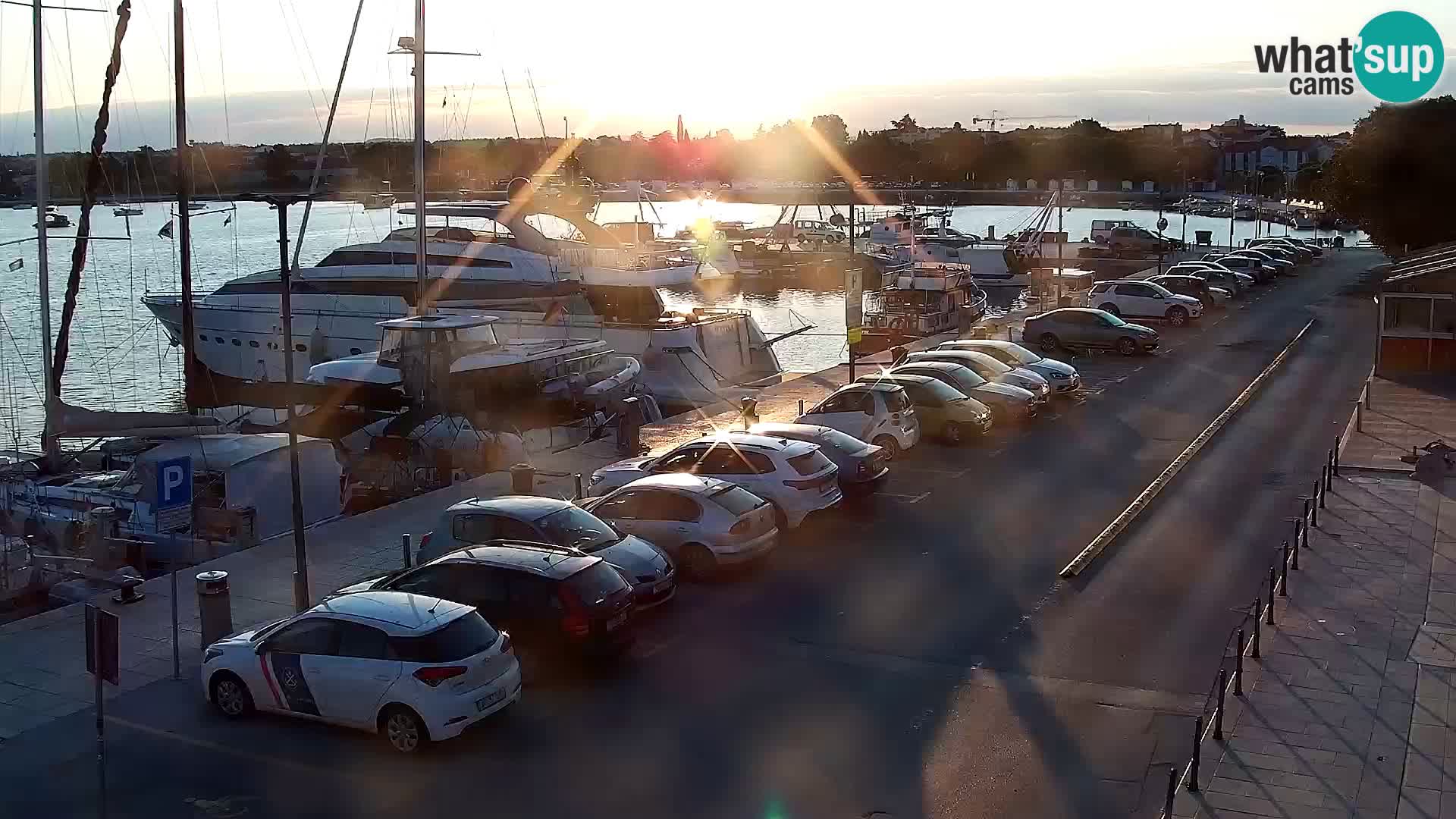 Webcam live Umag – Hafen