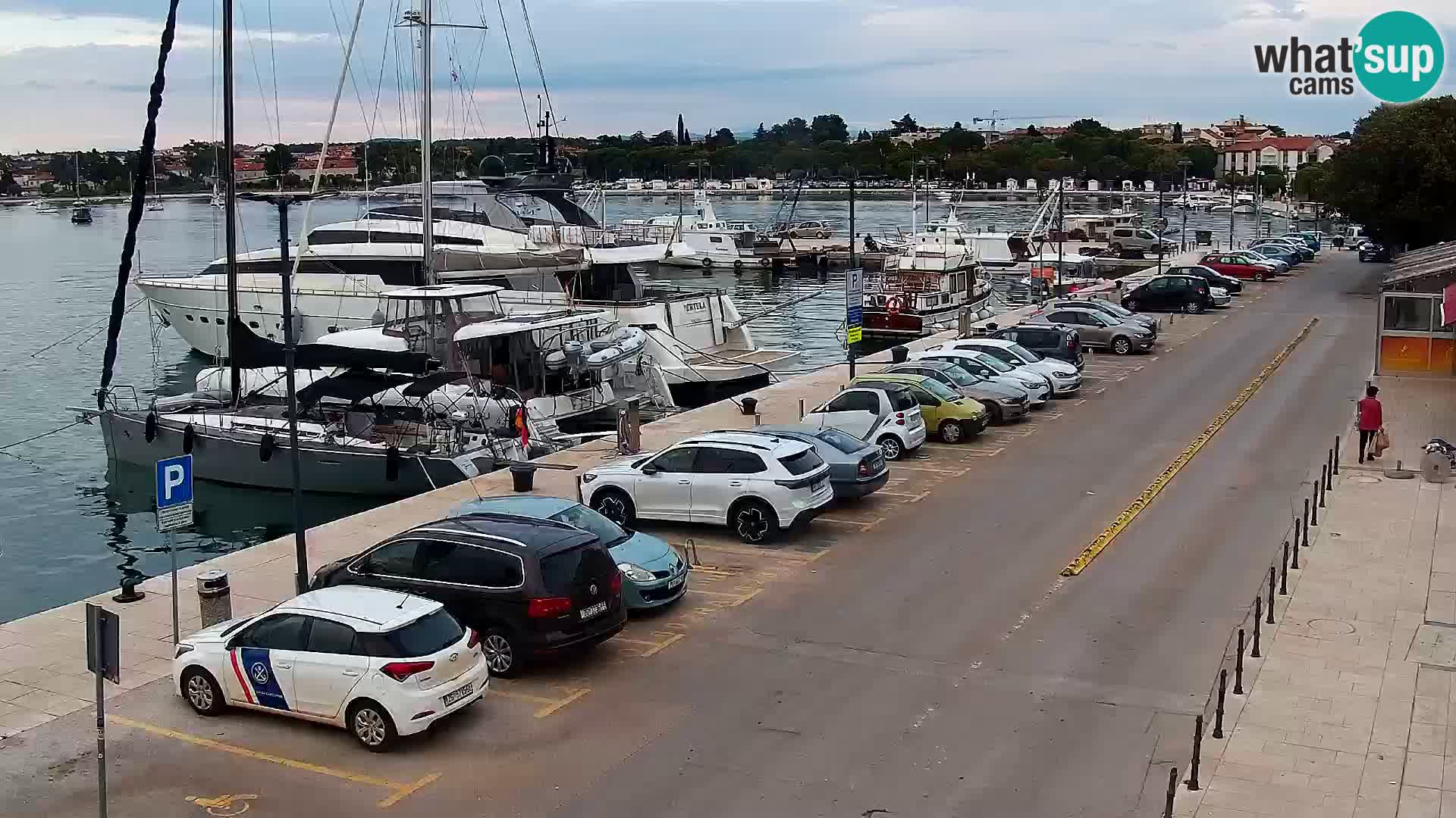 Live webcam Umag – Harbour