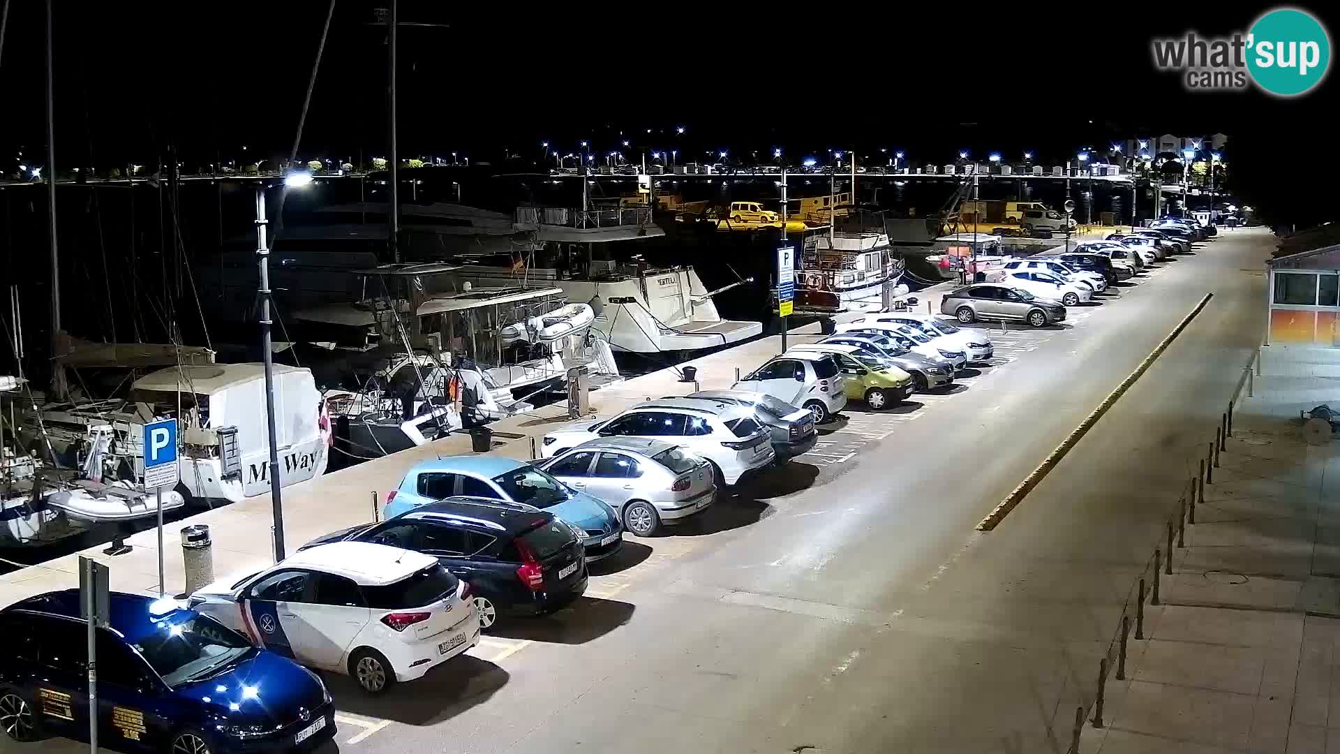 Live webcam Umag – Harbour