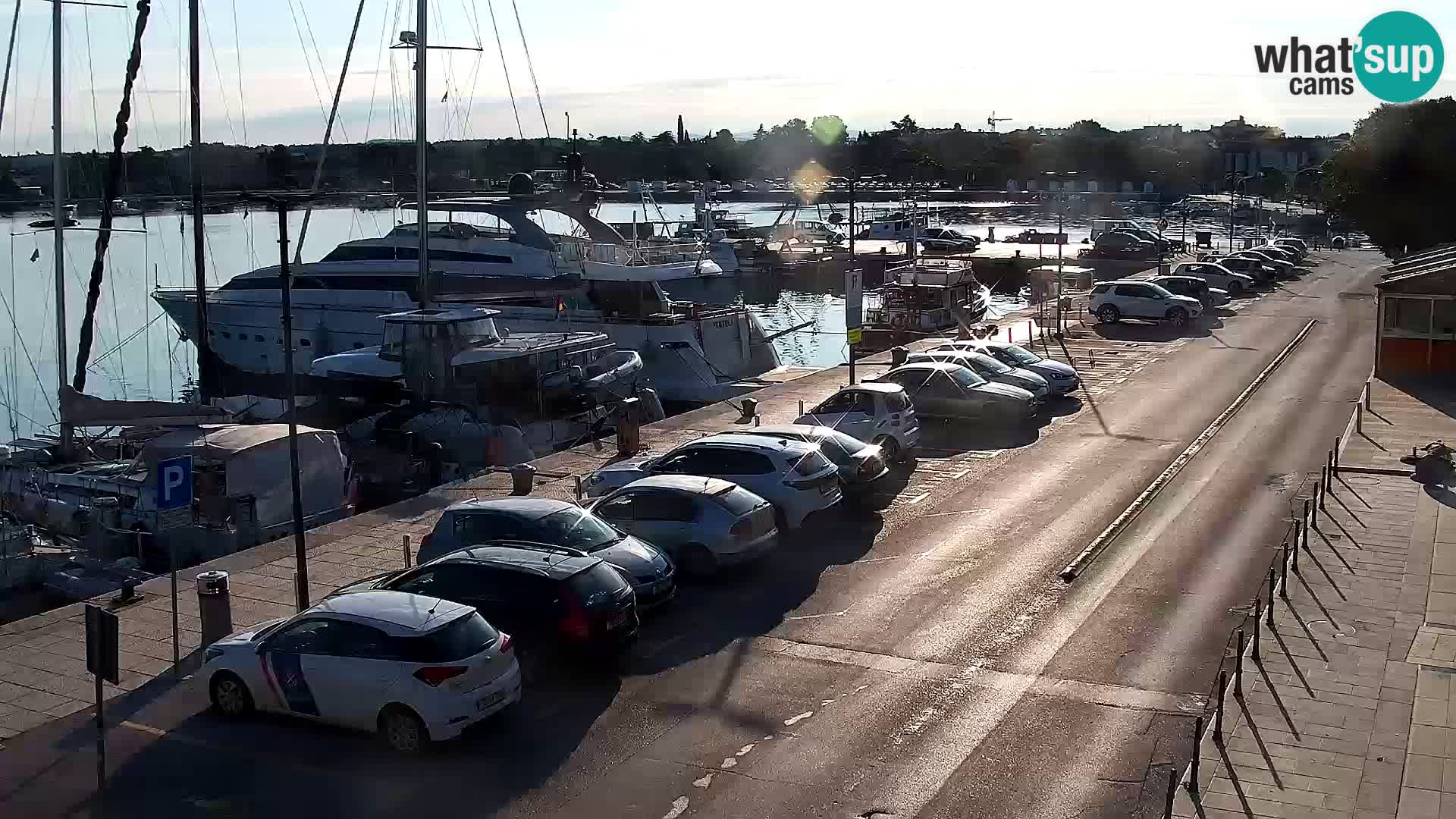 LIVE Webcam Umag – Main Square
