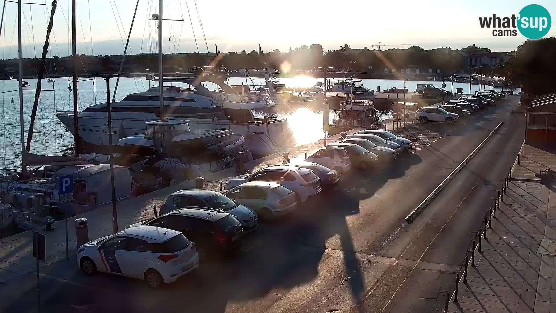 Trg Svobode – Kamera v živo Umag