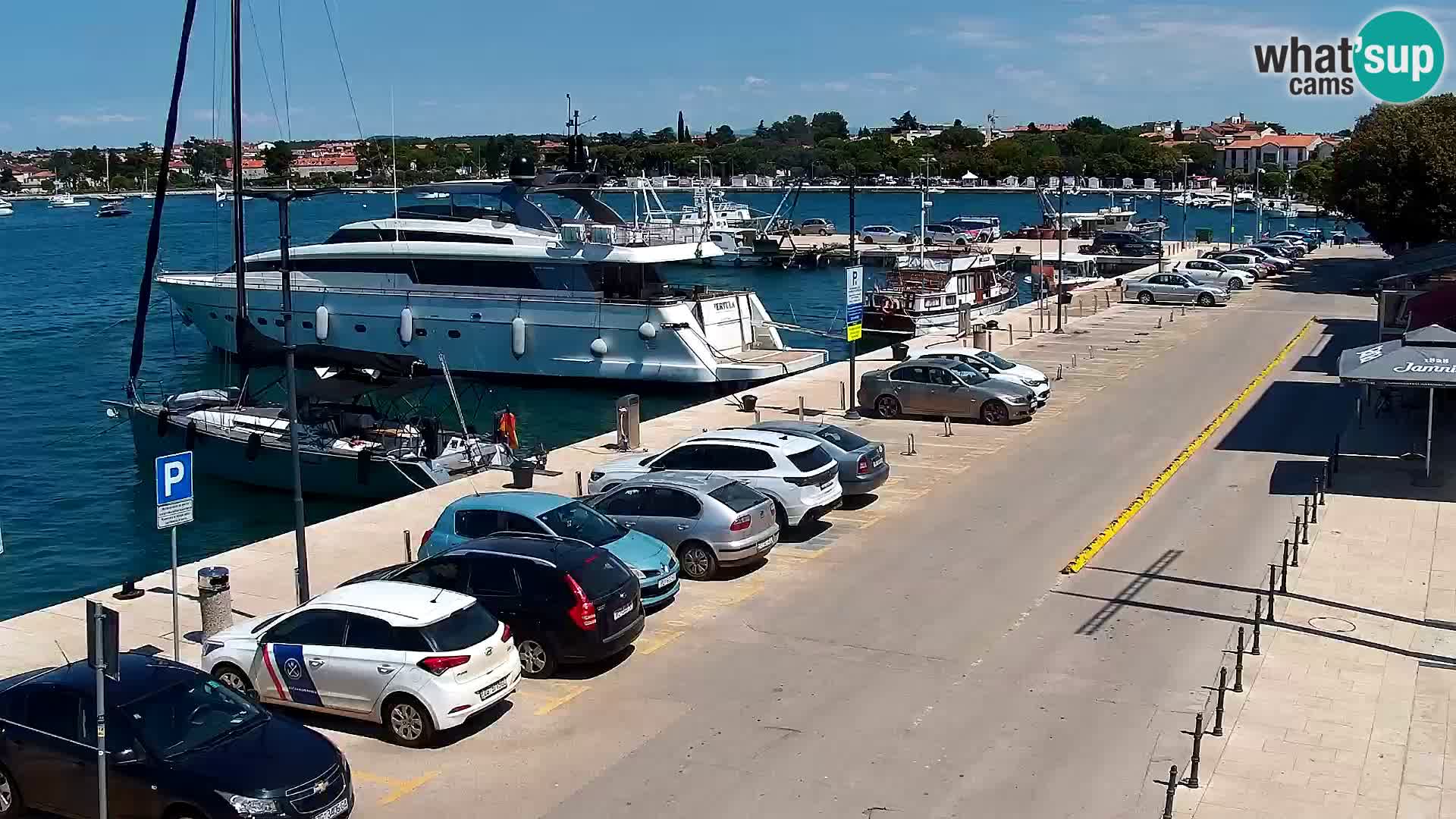 Trg Svobode – Kamera v živo Umag