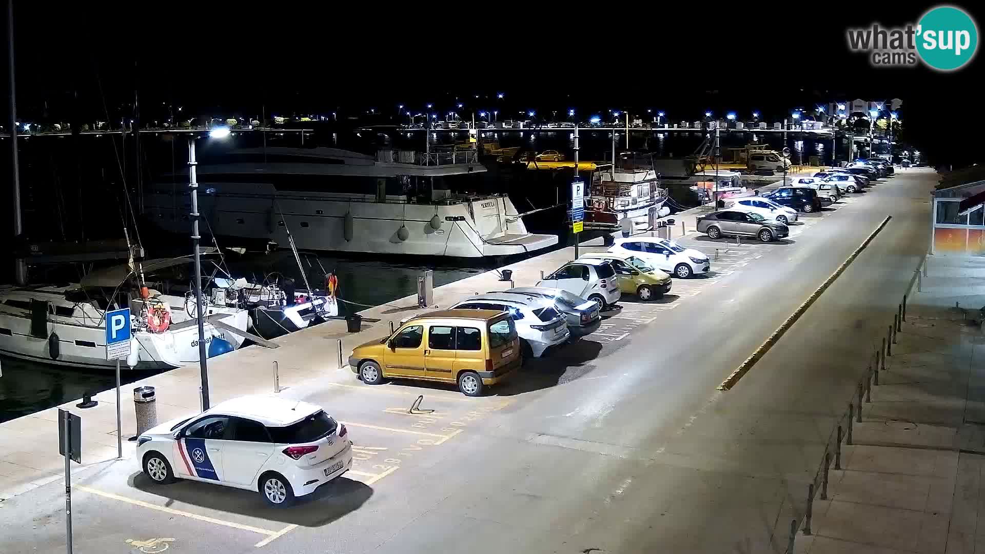 Live webcam Umag – Harbour
