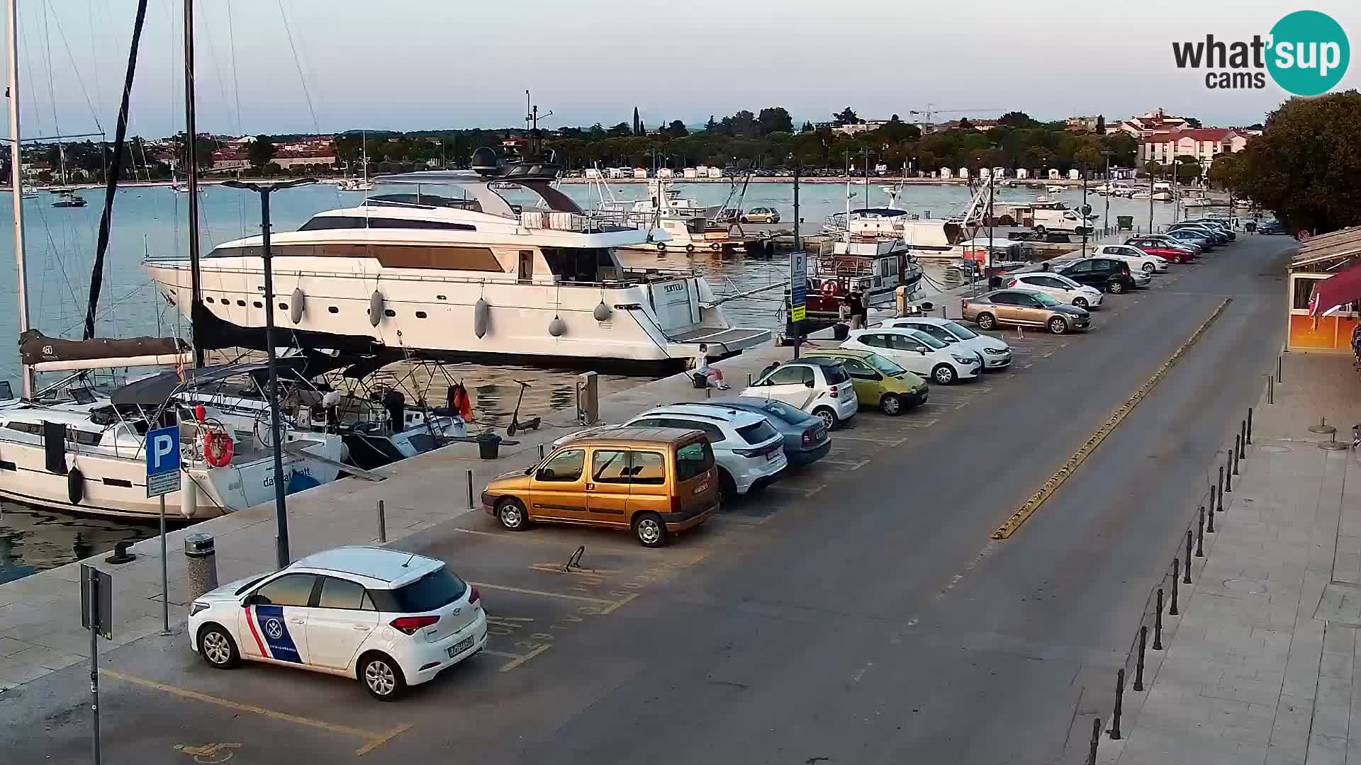 Live webcam Umag – Harbour