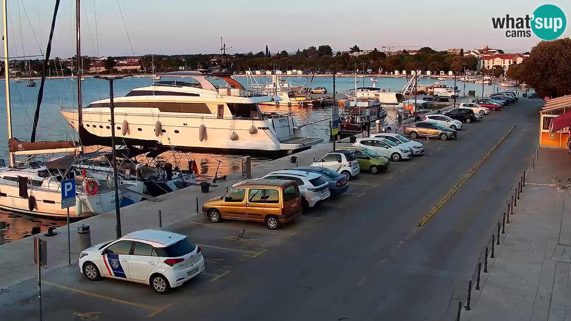 Webcam live Umag – Hafen