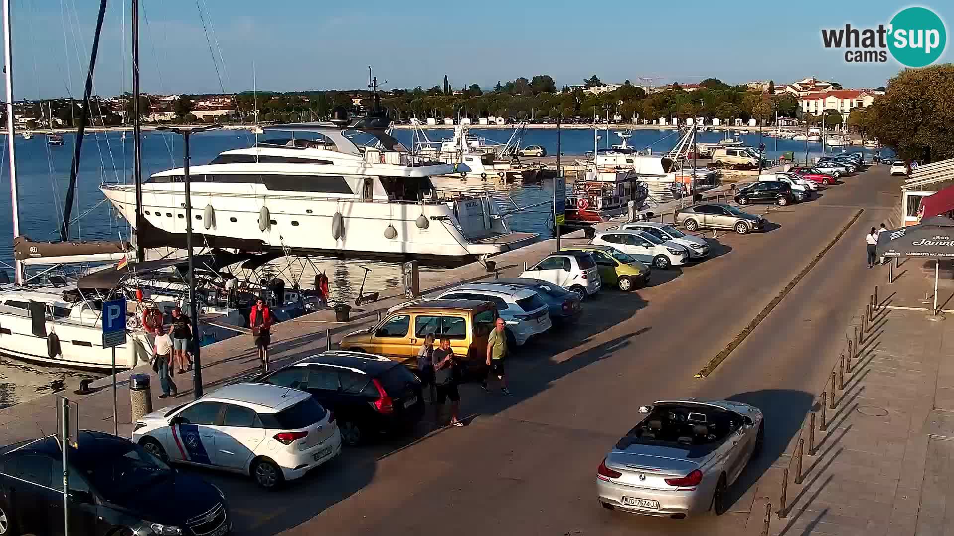 Live webcam Umag – Harbour