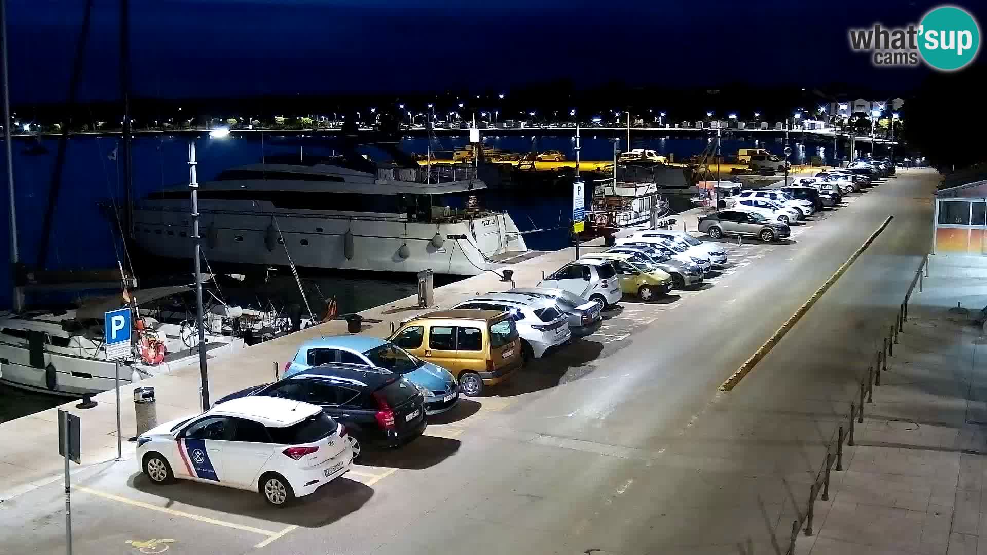 Live webcam Umag – Harbour
