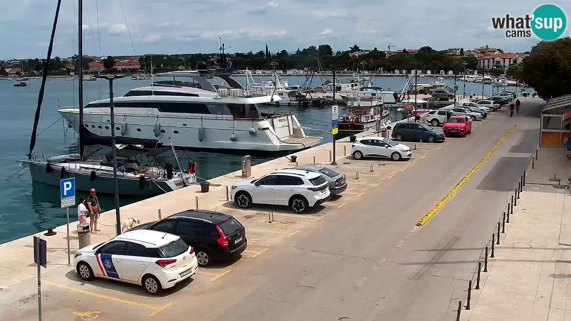Live webcam Umag – Harbour