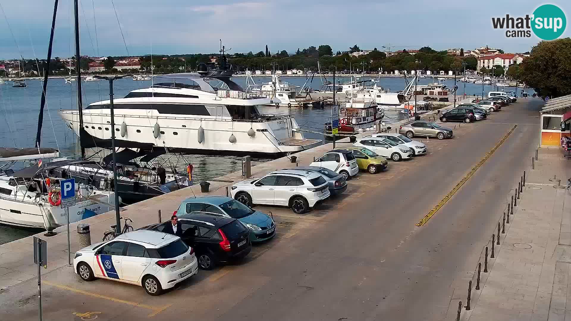 Live webcam Umag – Harbour