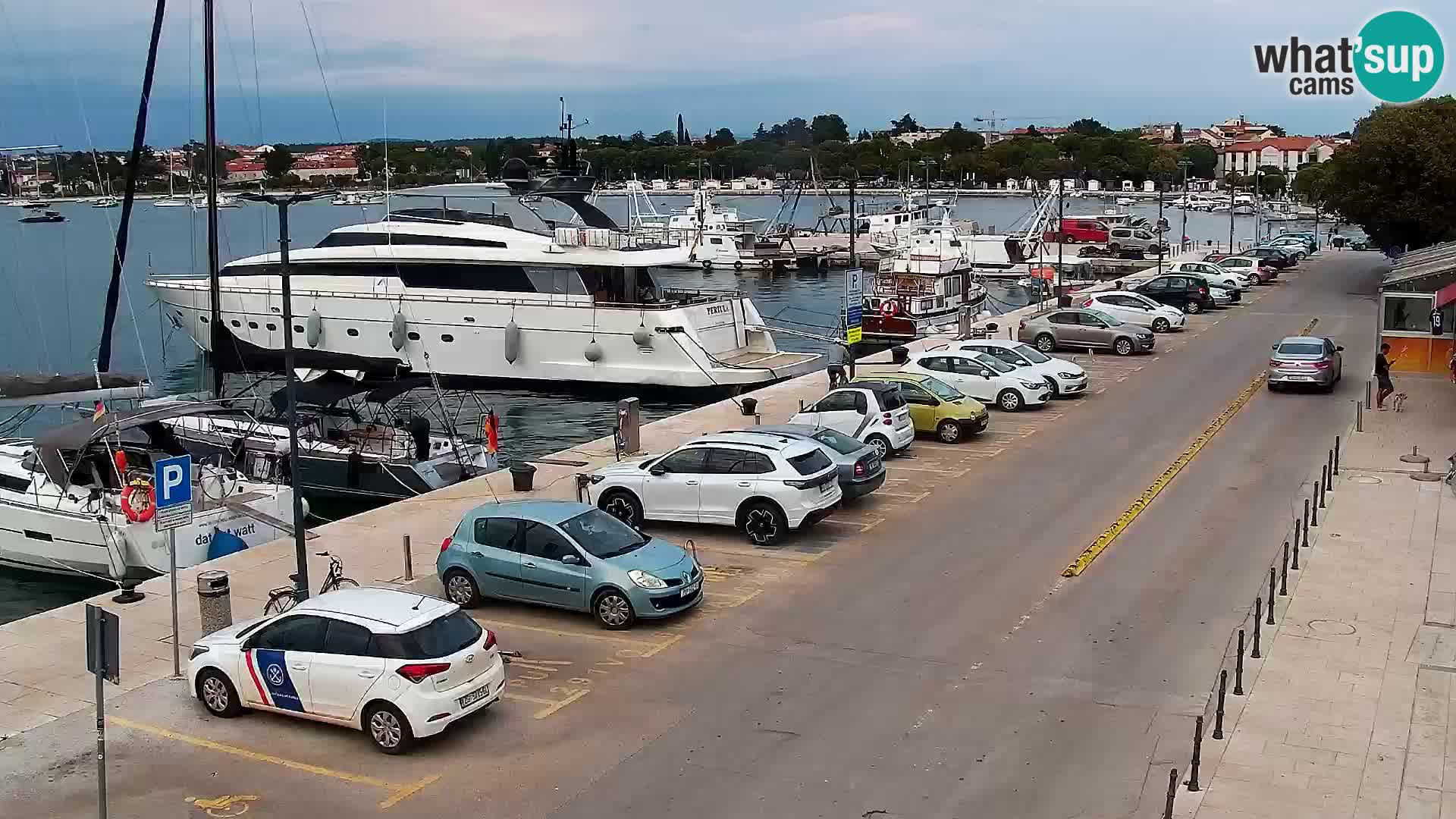 Live webcam Umag – Harbour