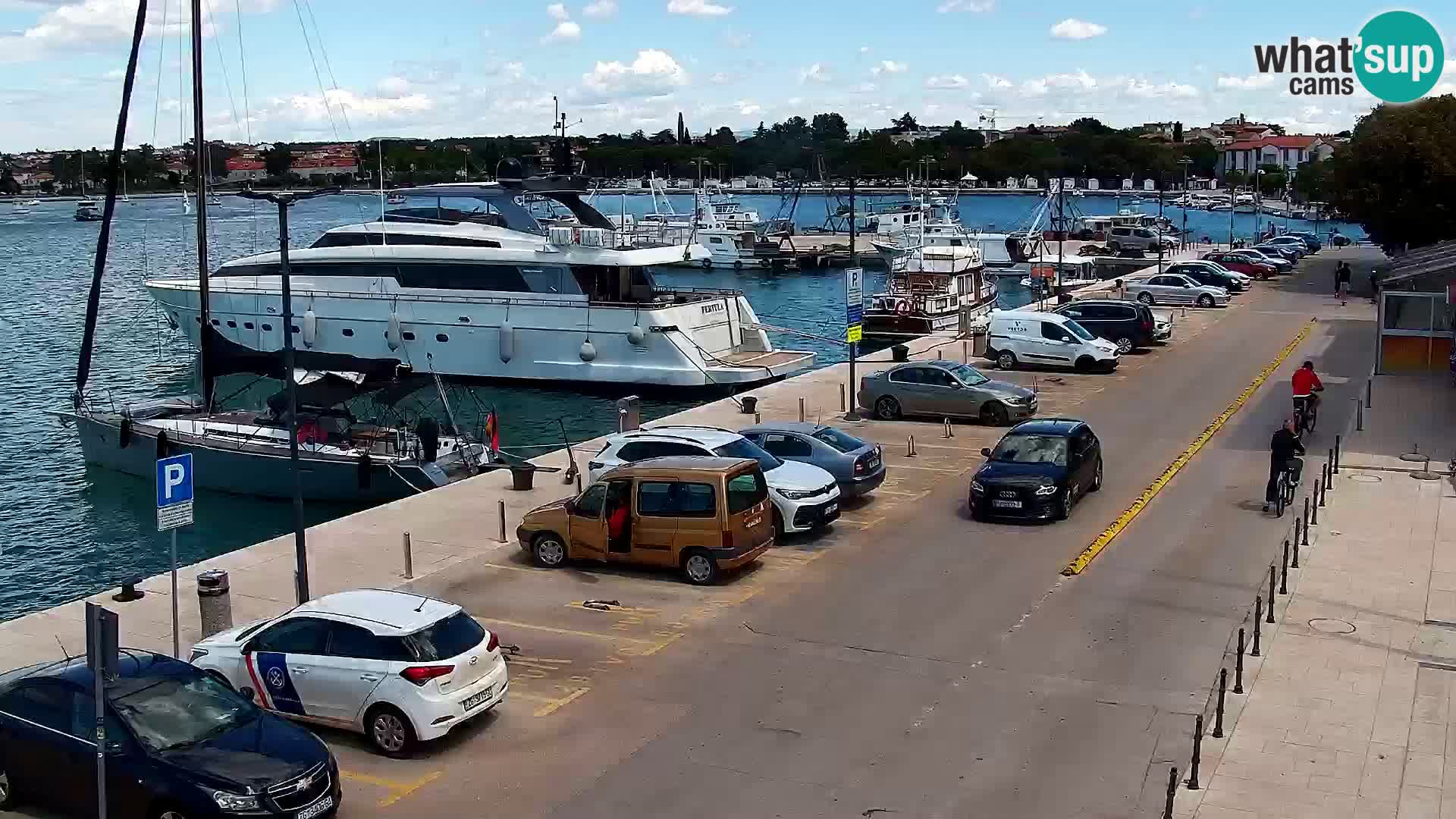 Webcam live Umag – Hafen