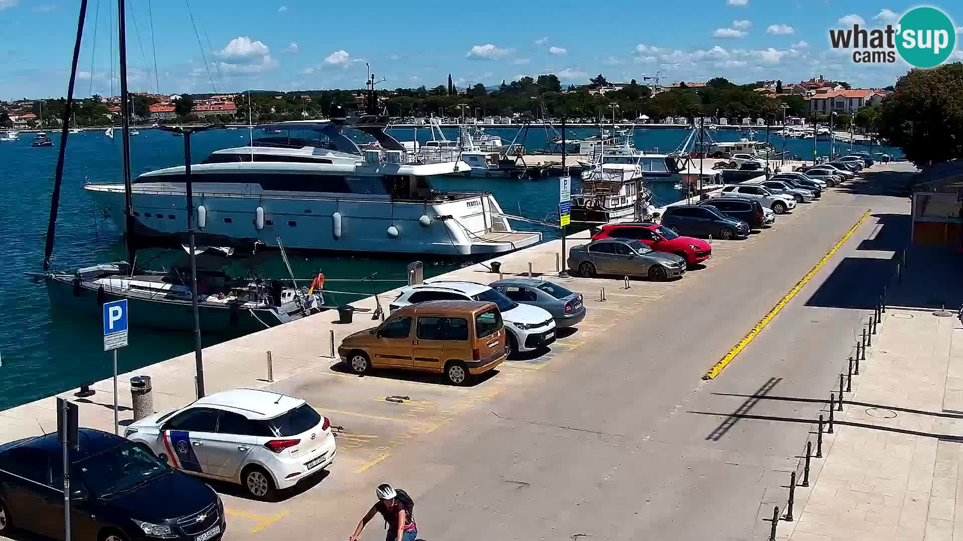 LIVE Webcam Umag – Main Square