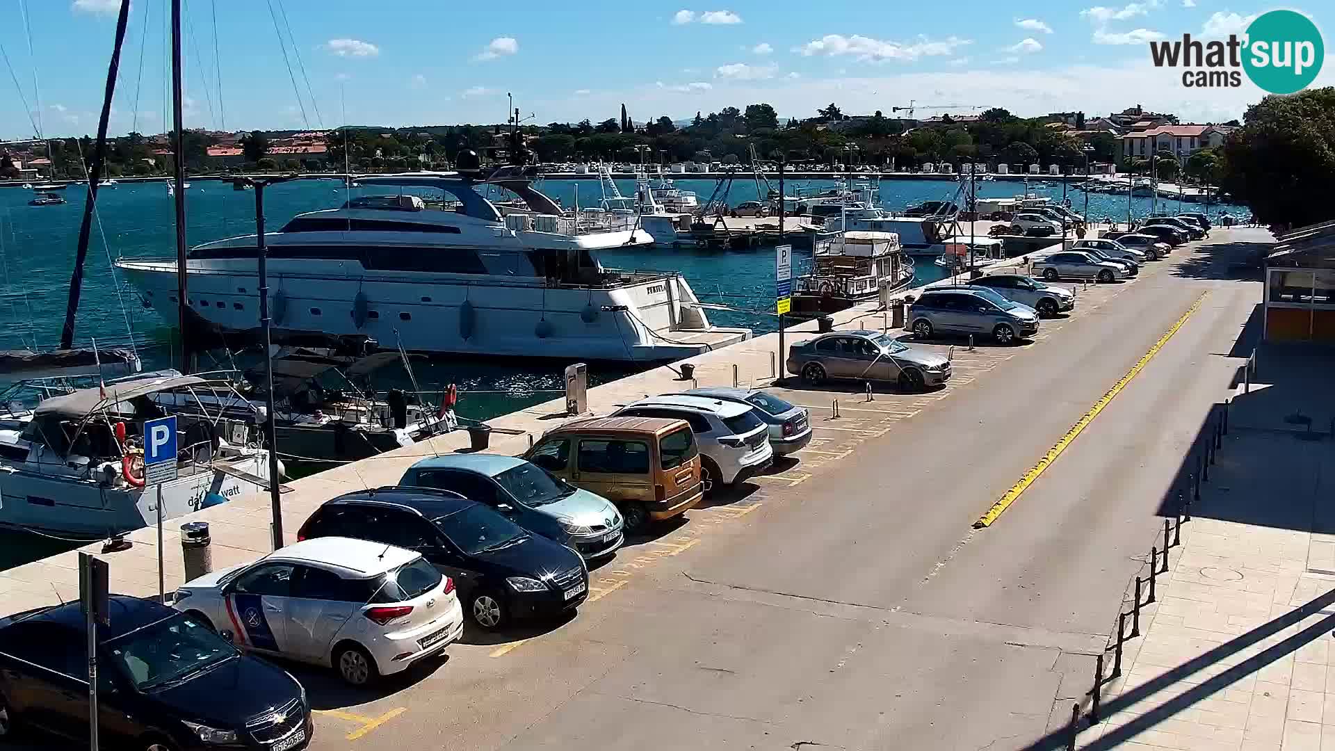 Webcam live Umago – porto
