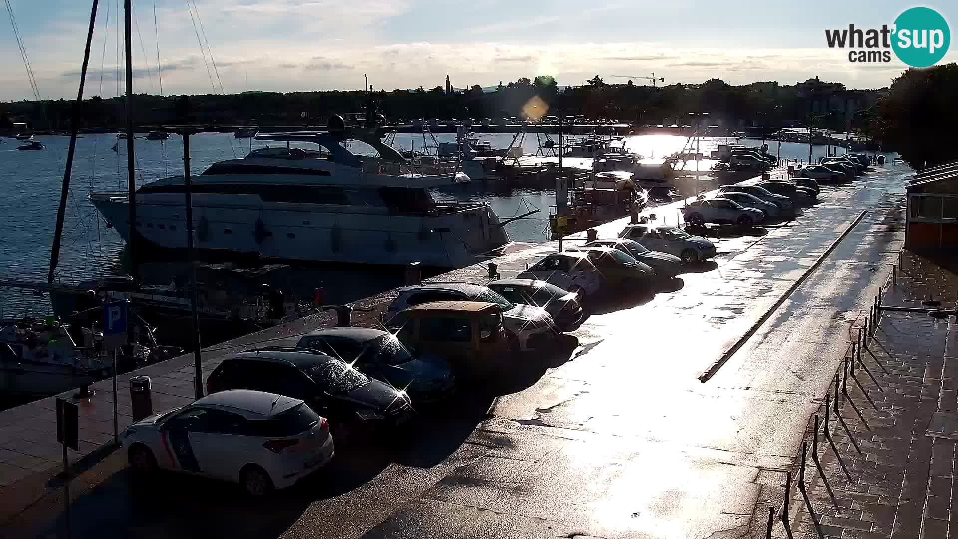 Trg Svobode – Kamera v živo Umag