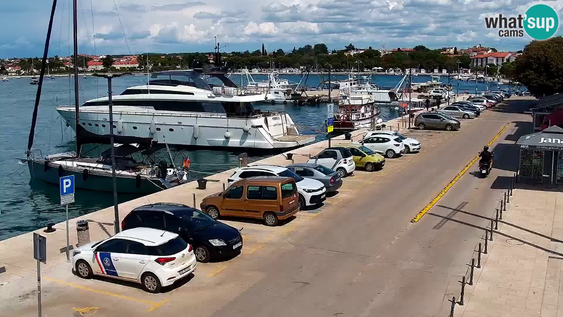 LIVE Webcam Umag – Main Square