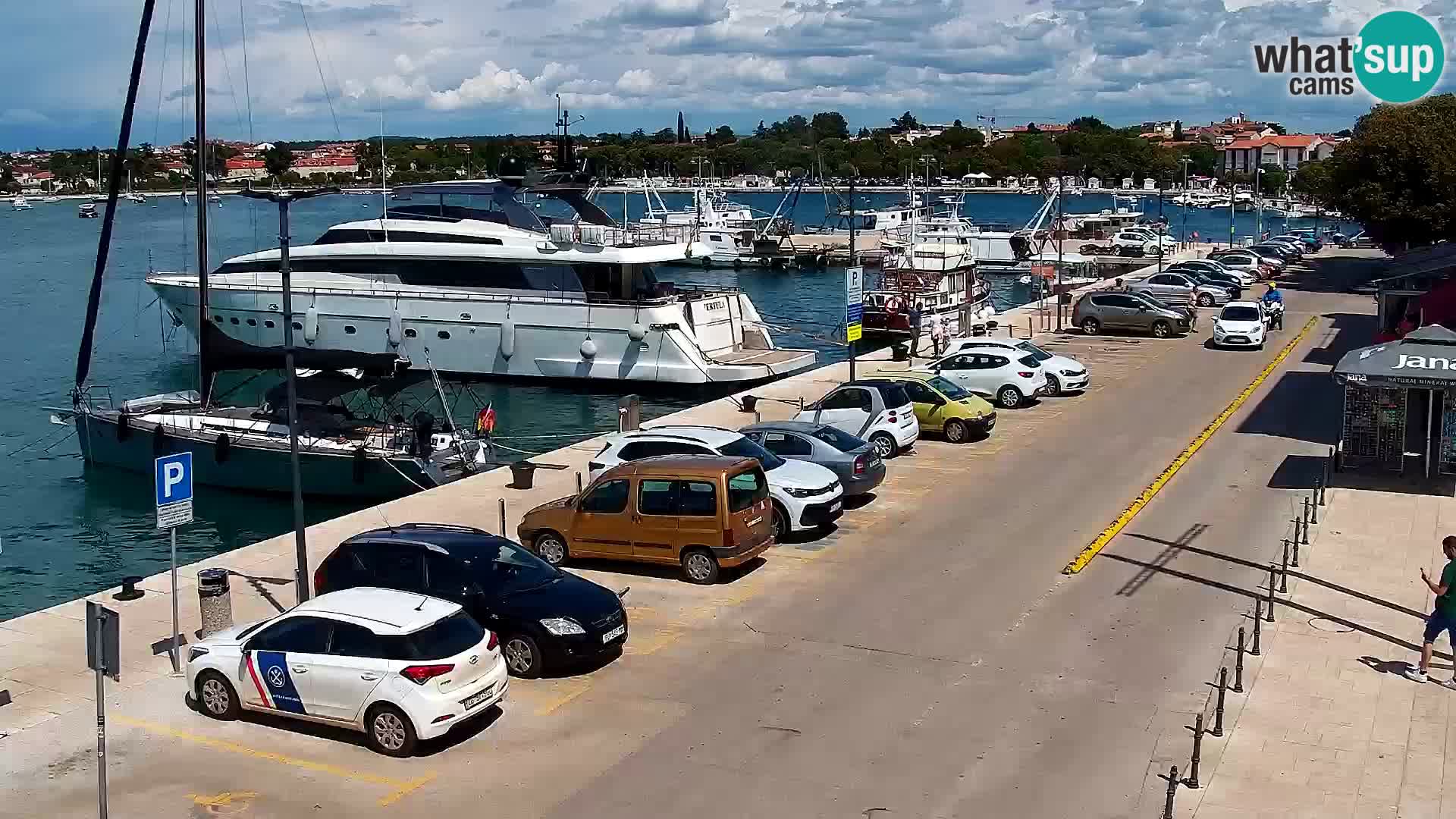 Live webcam Umag – Harbour