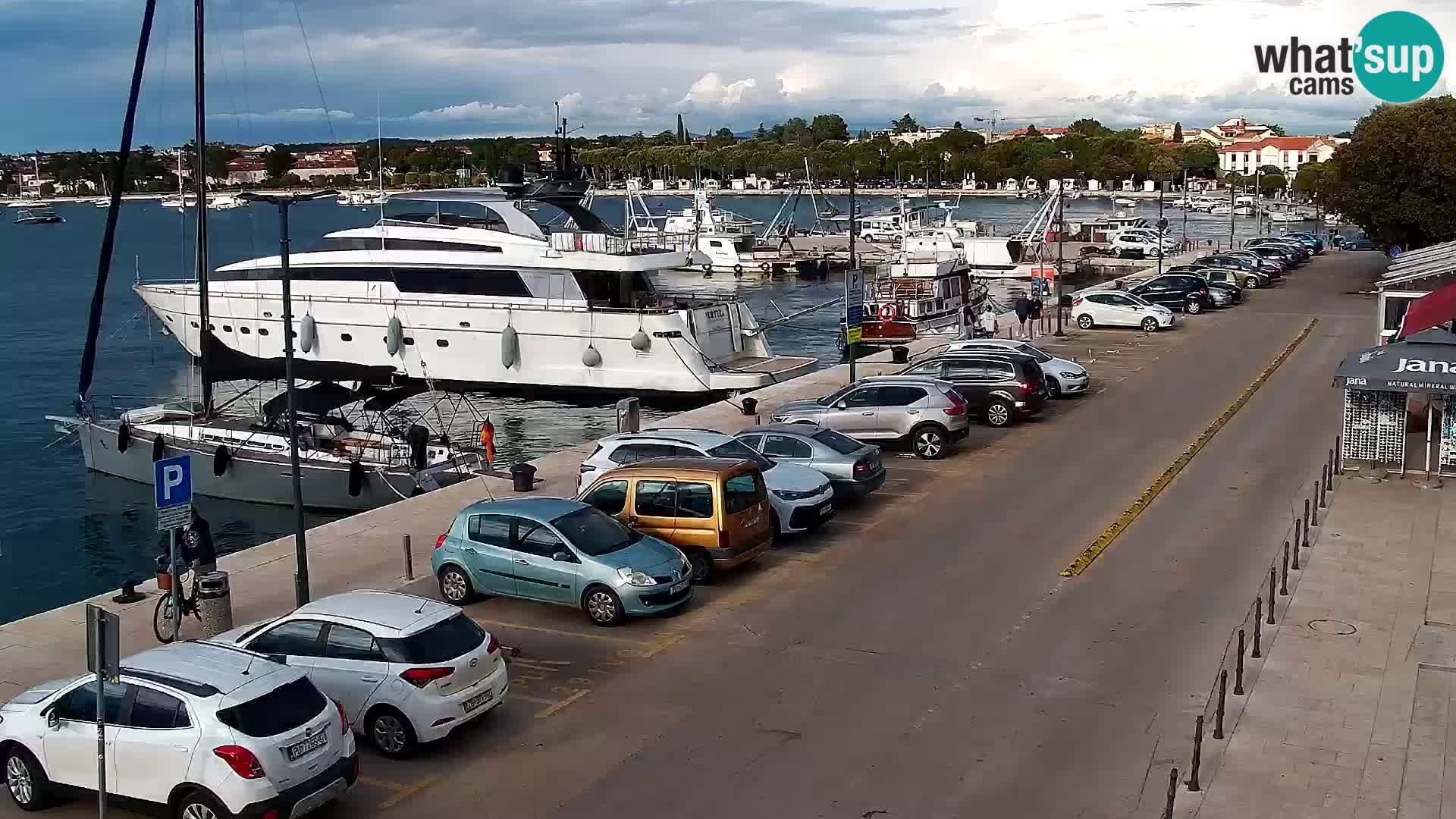 Piazza principale Umago Live Webcam