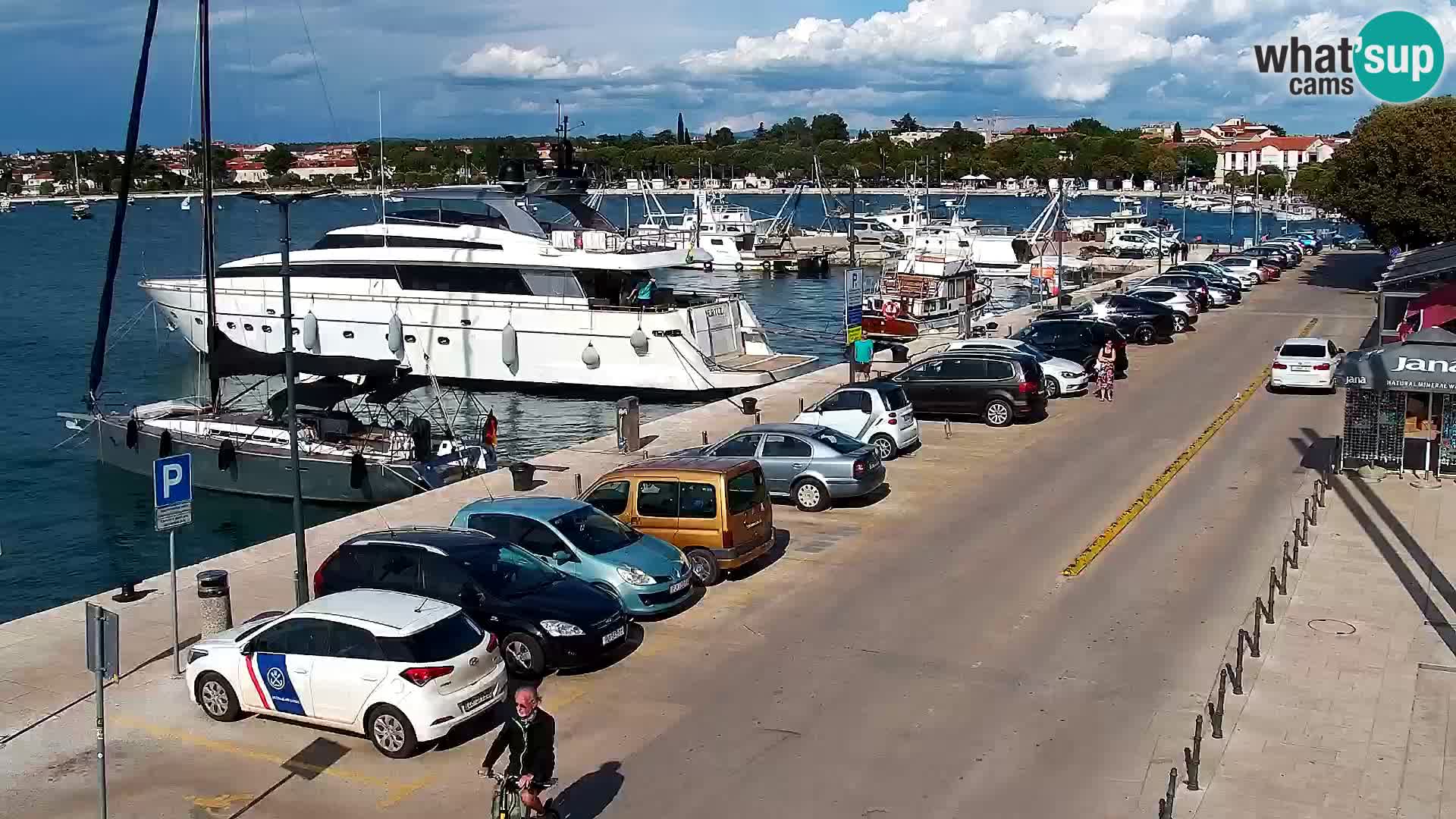 Live webcam Umag – Harbour