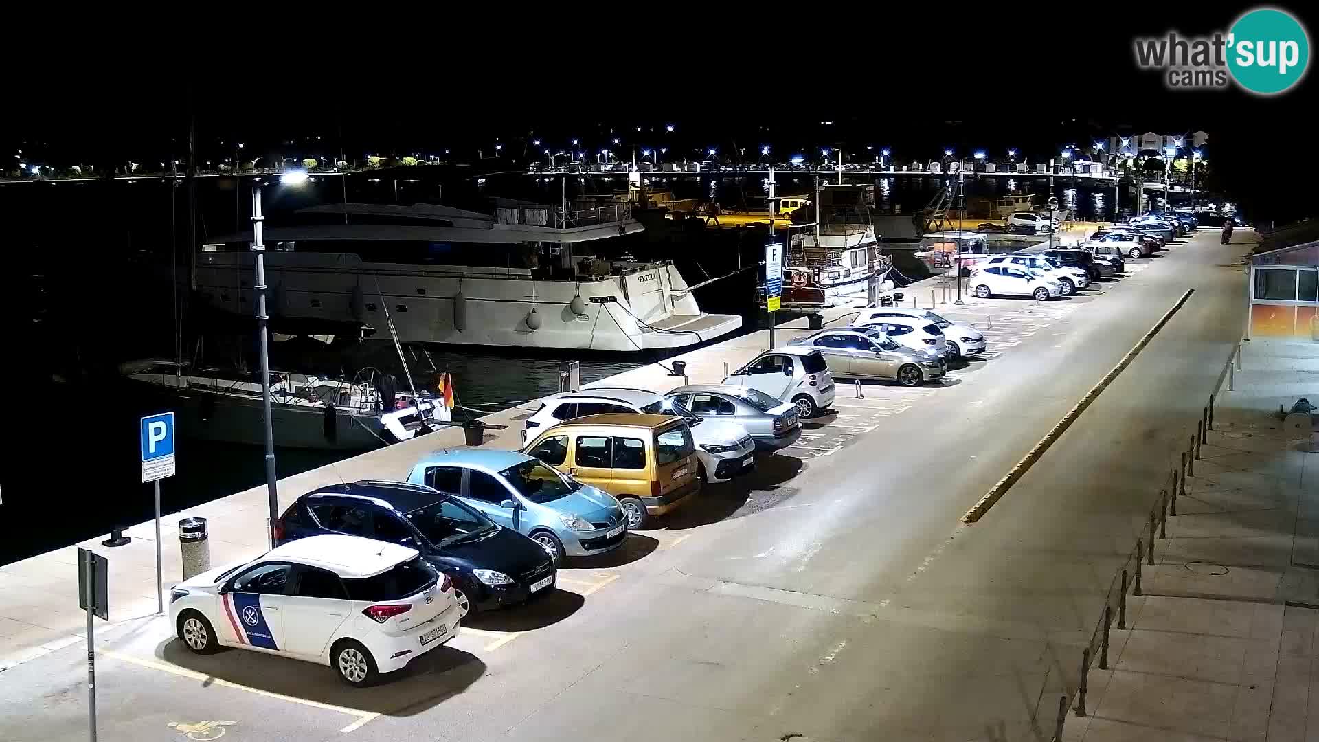 Piazza principale Umago Live Webcam