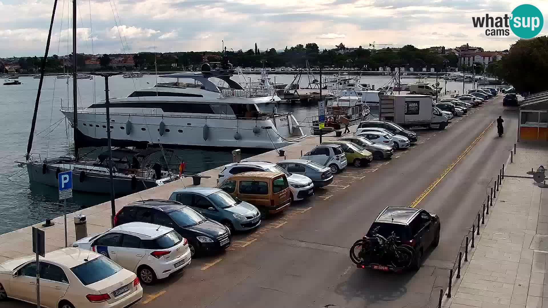 Piazza principale Umago Live Webcam