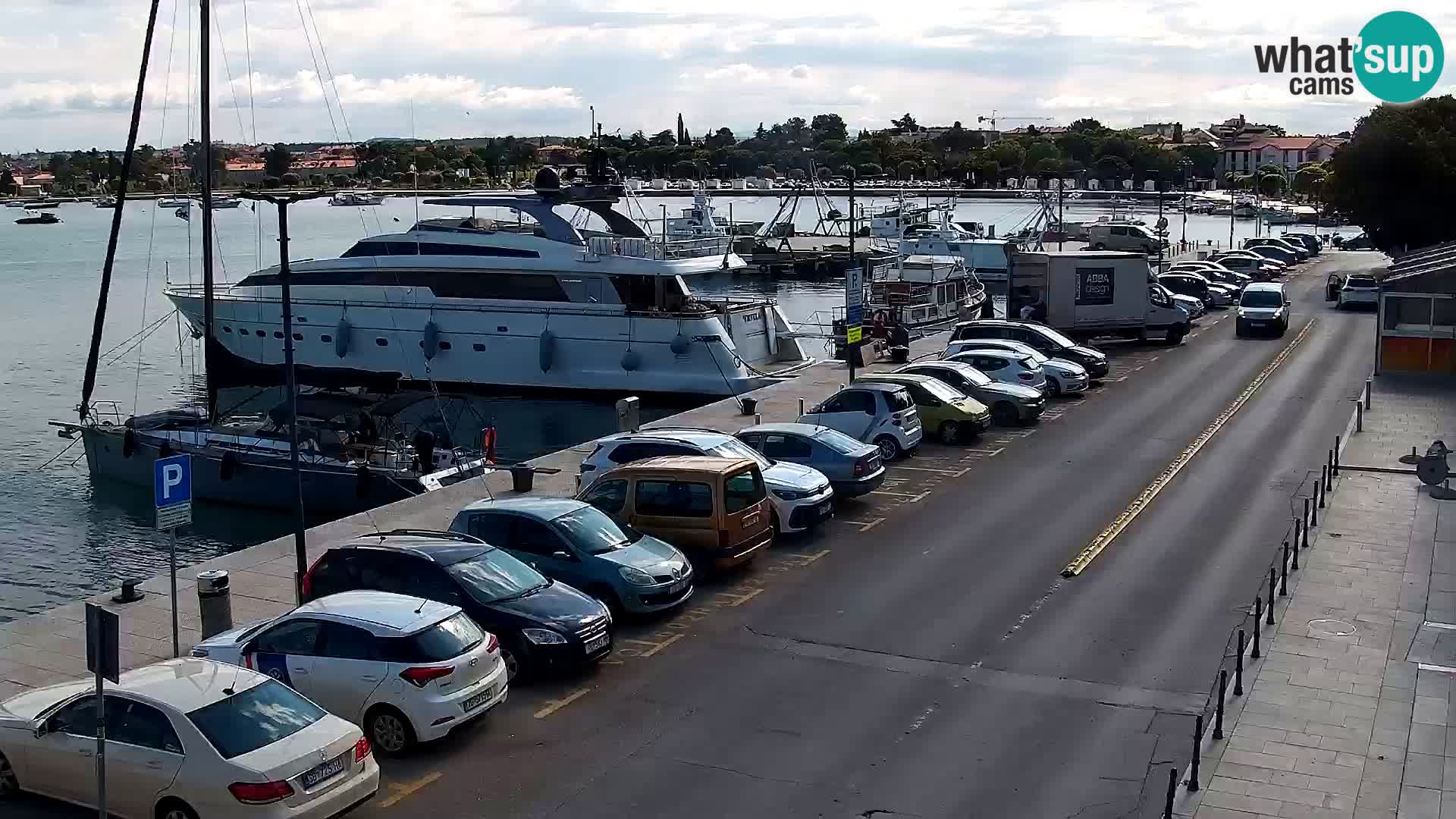 Live webcam Umag – Harbour