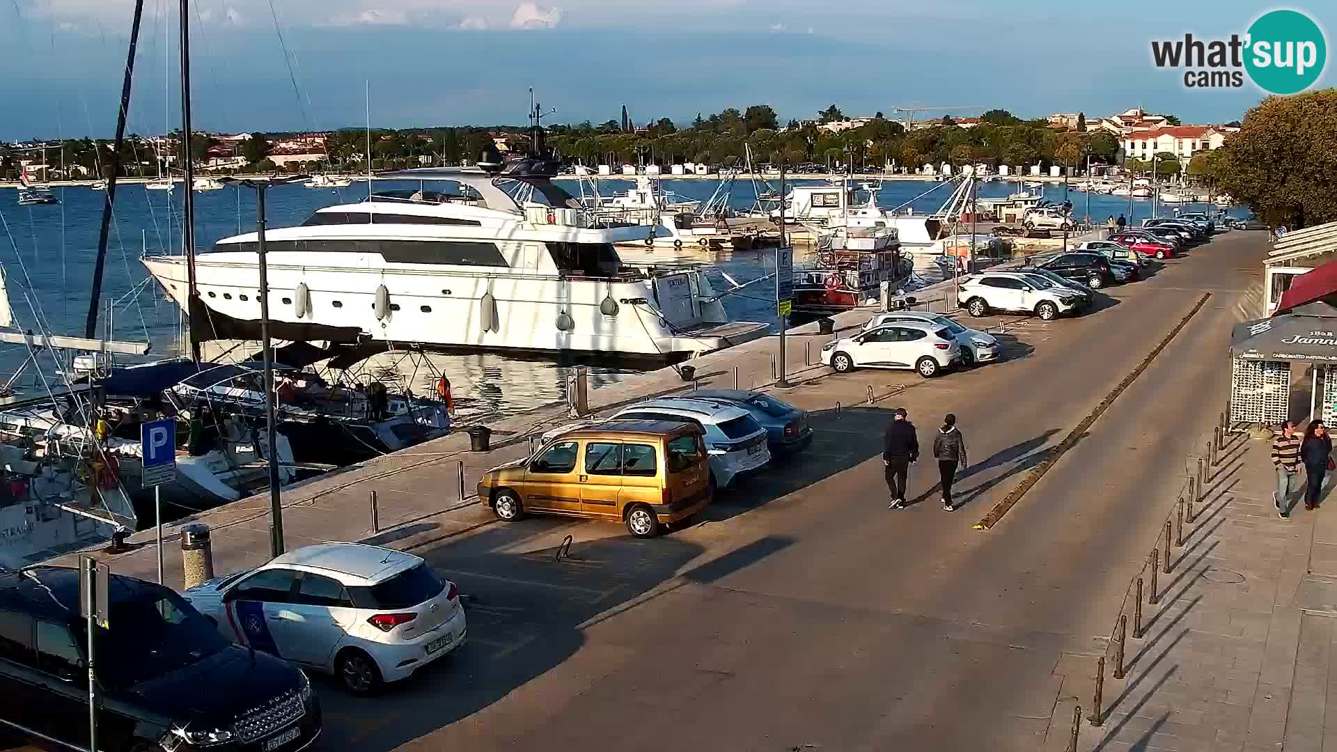 Trg Svobode – Kamera v živo Umag