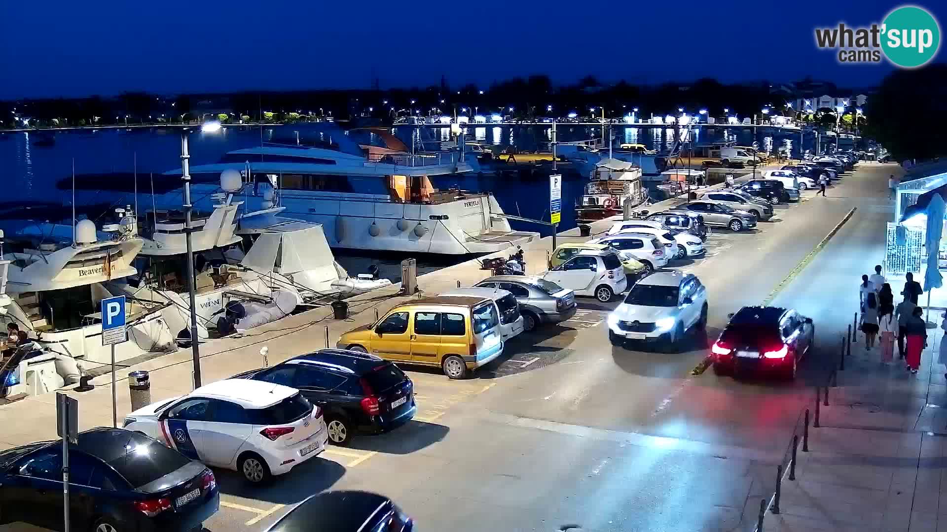Piazza principale Umago Live Webcam