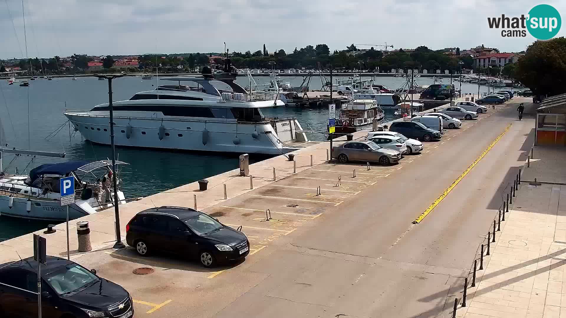 Webcam live Umago – porto