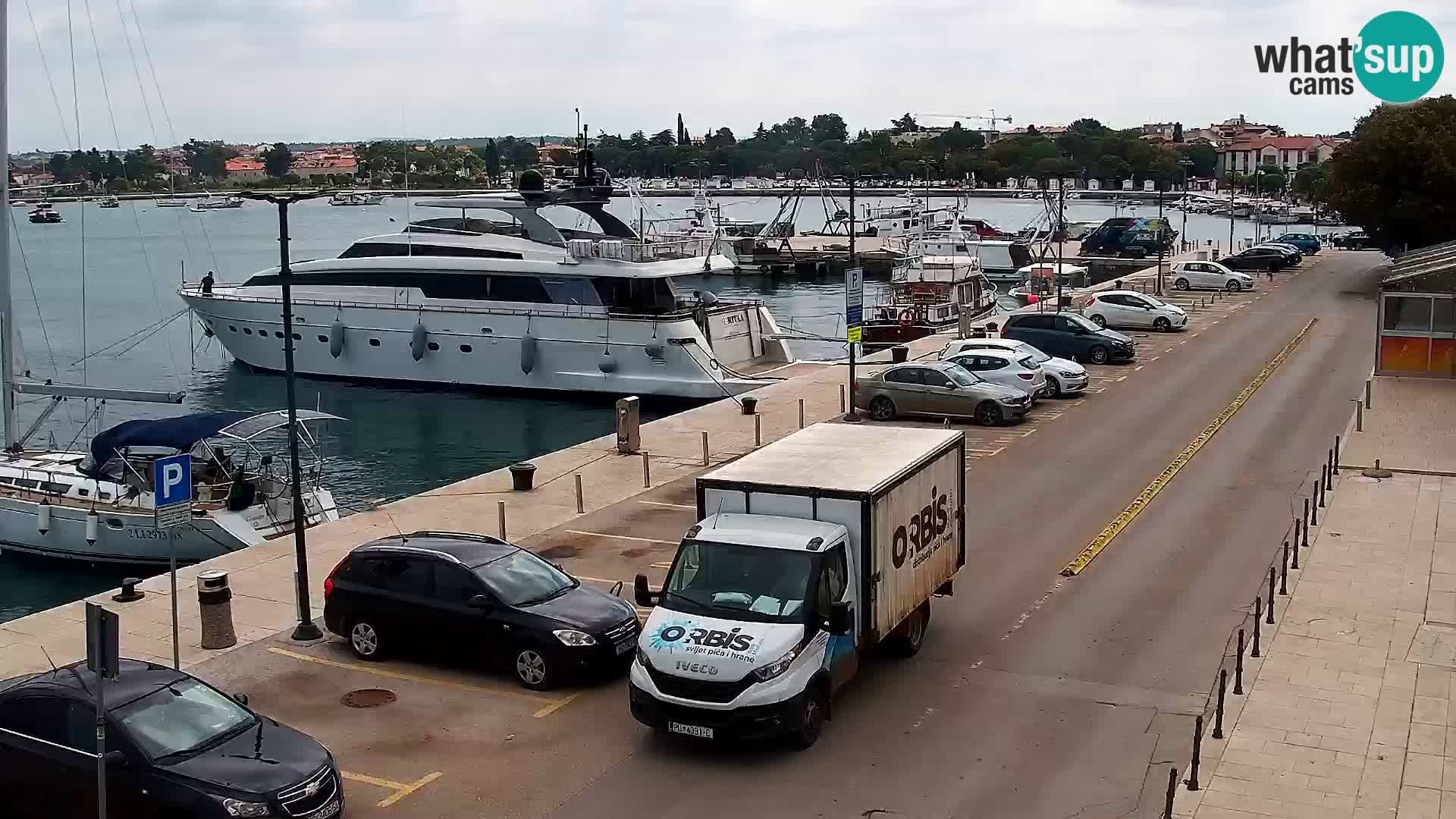 Webcam live Umago – porto