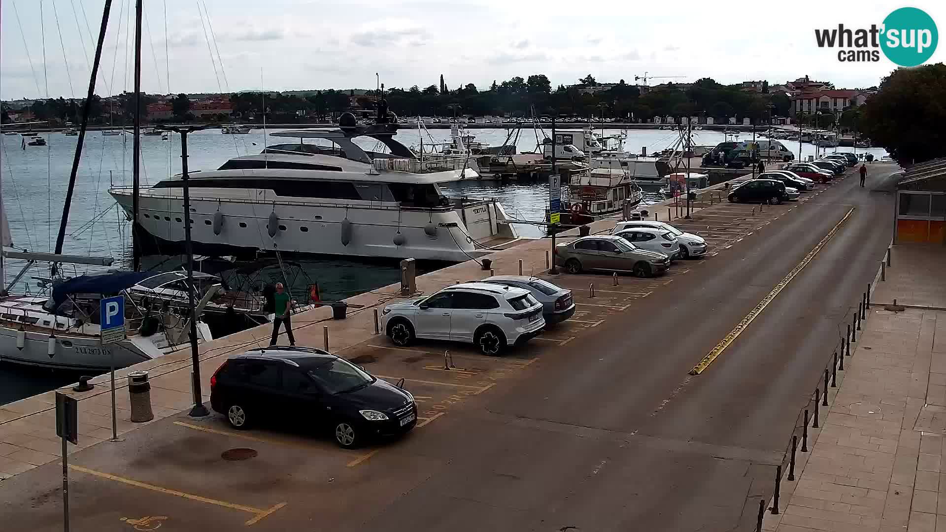 LIVE Webcam Umag – Main Square