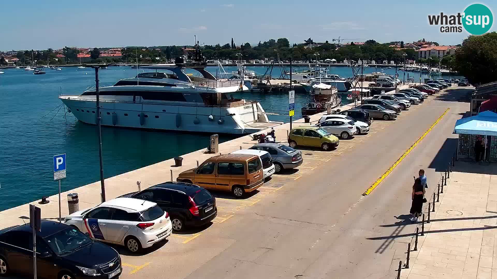 LIVE Webcam Umag – Main Square