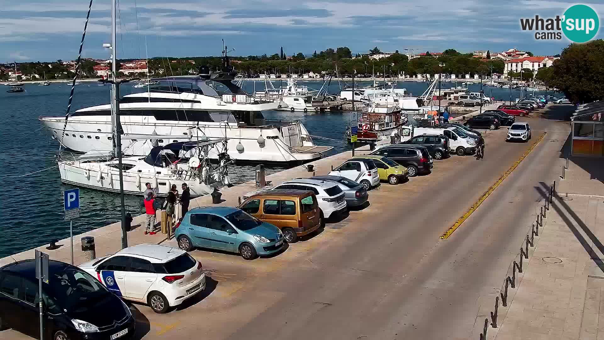 Live webcam Umag – Harbour